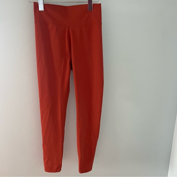 Madewell MWL Perfect High Rise Leggings Women's Rust size Small - Picture 2 of 14